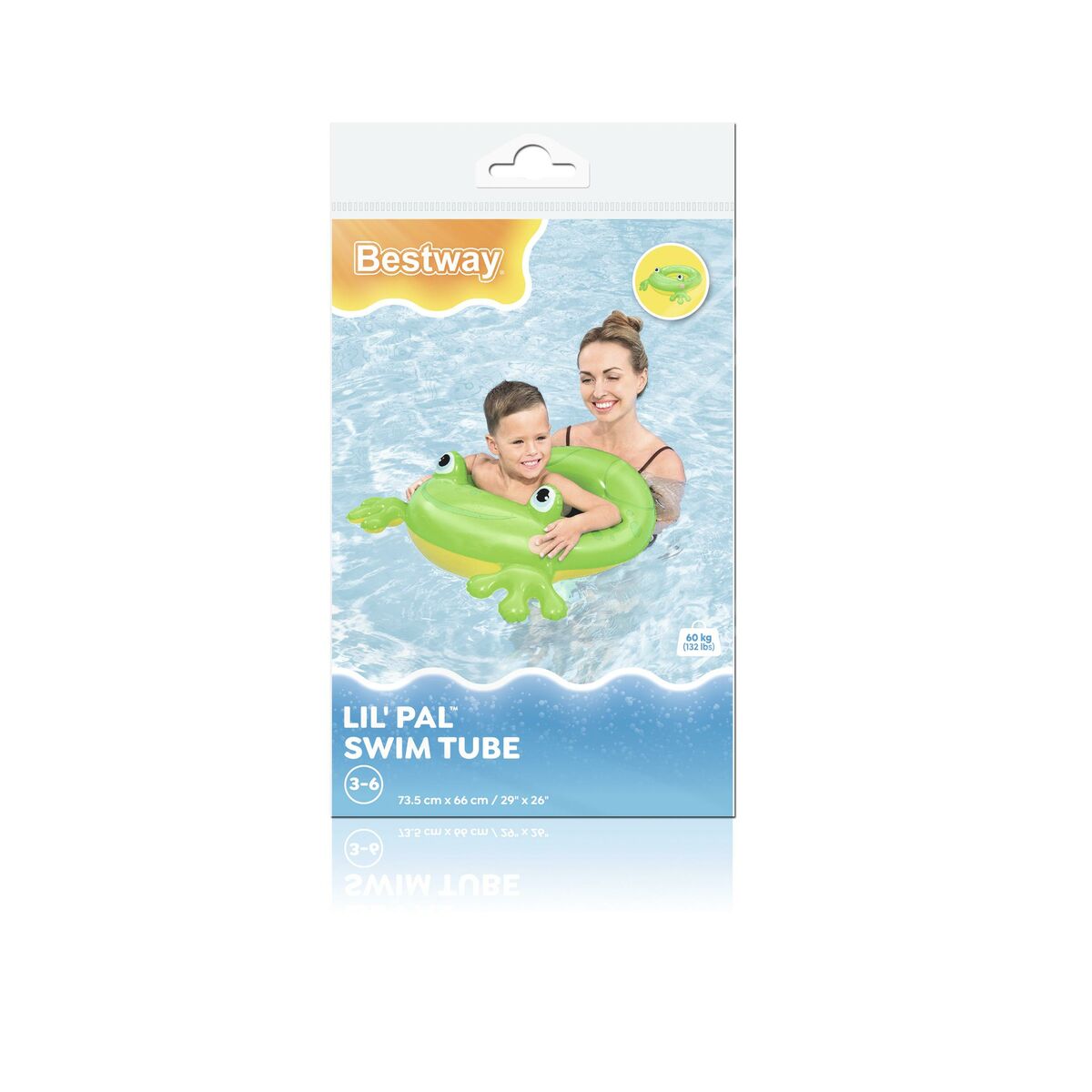 Bestway Inflatable Animal Float Assorted 64x60/68x66/73.5x66 cm 3-6 Years Beach Pool