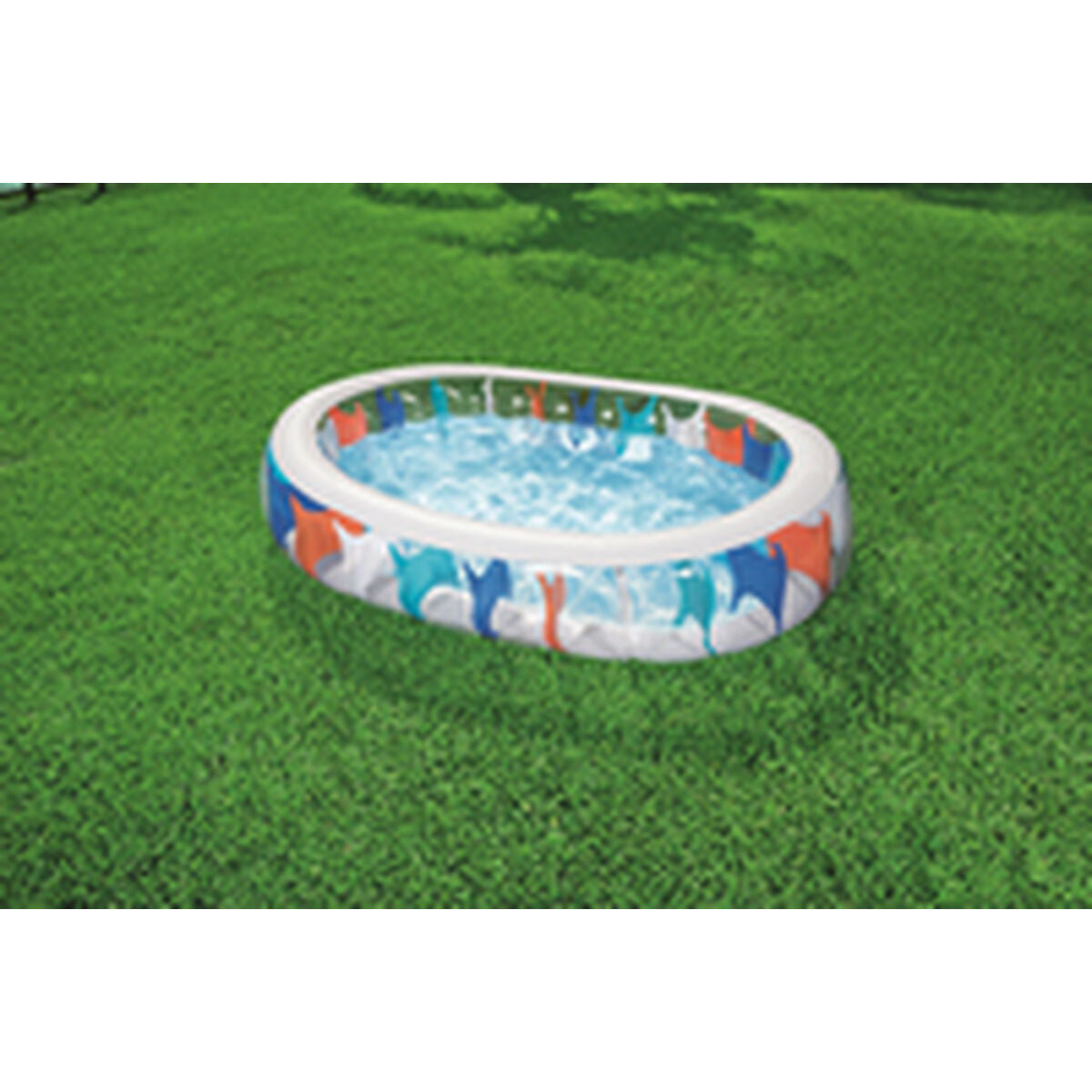 Bestway Inflatable Pool Bestway Multicolour 229 X 152 X 51 Cm
