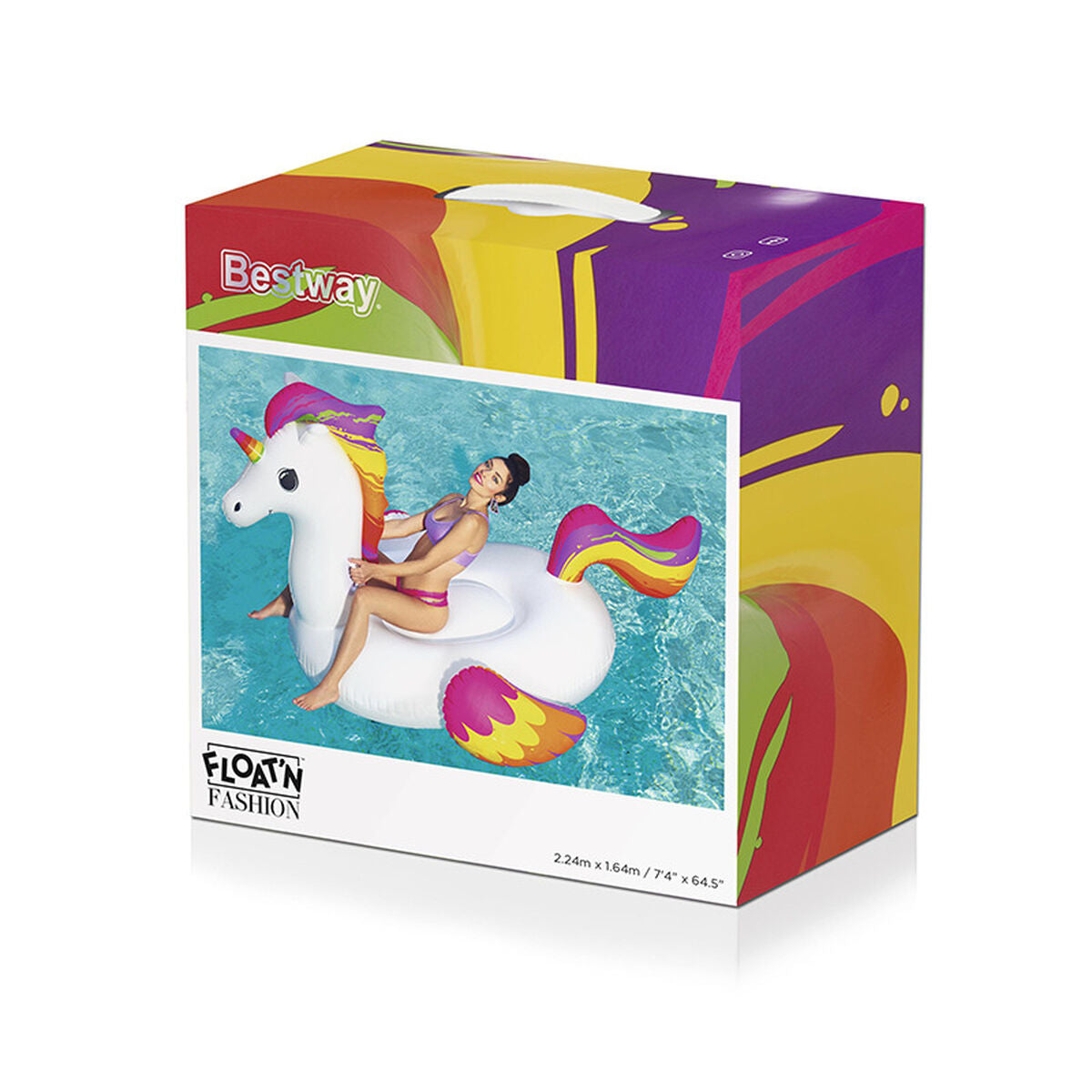 Bestway Inflatable Pool Figure Bestway 164 X 224 Cm Unicorn