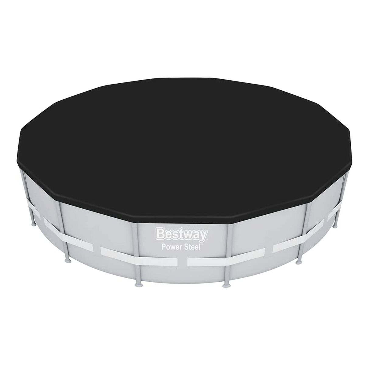Swimming Pool Cover Bestway Black Ø 401 cm (1 Unit)