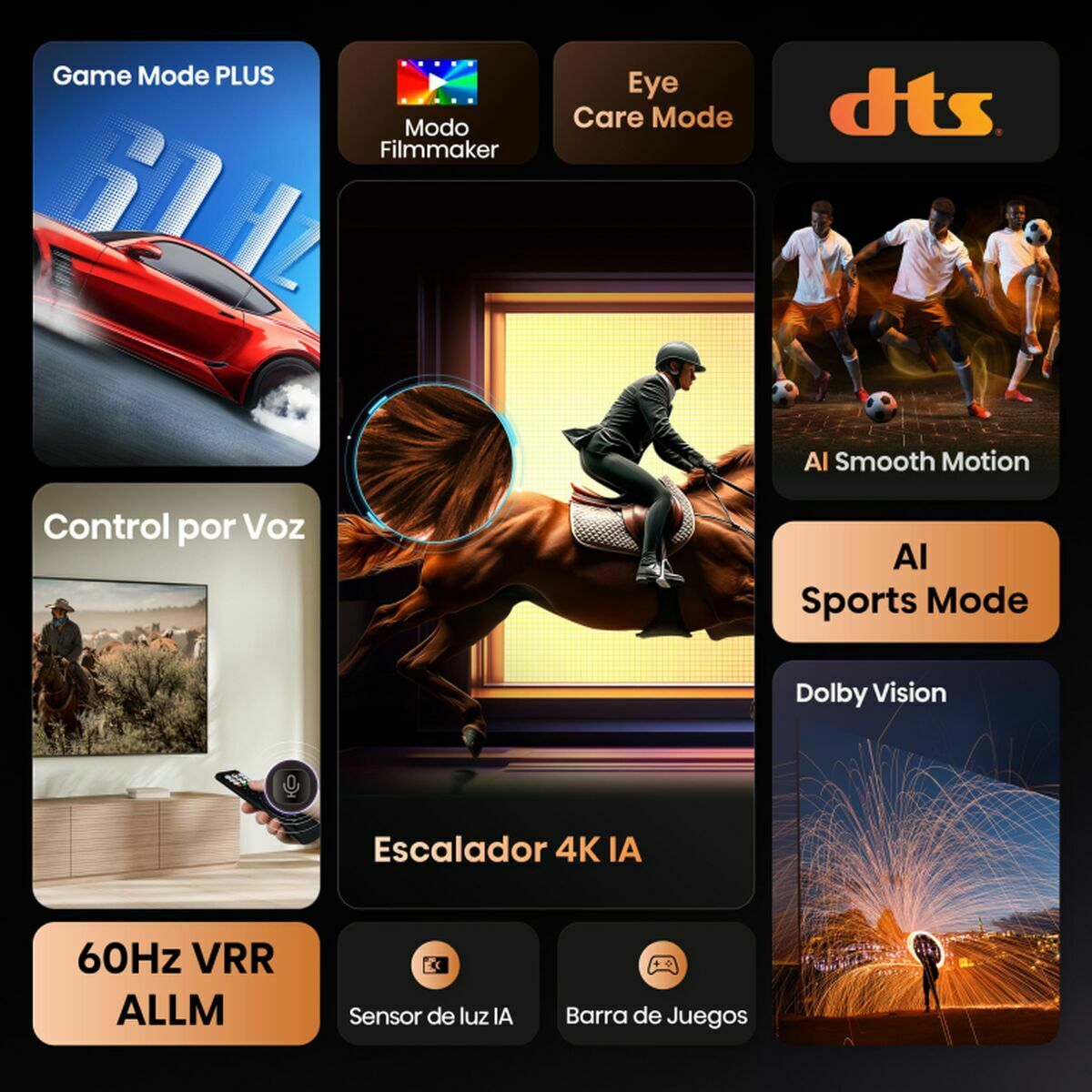 Hisense Smart Tv Hisense 50A6Q 50" 4K Ultra Hd Led Hdr D-Led