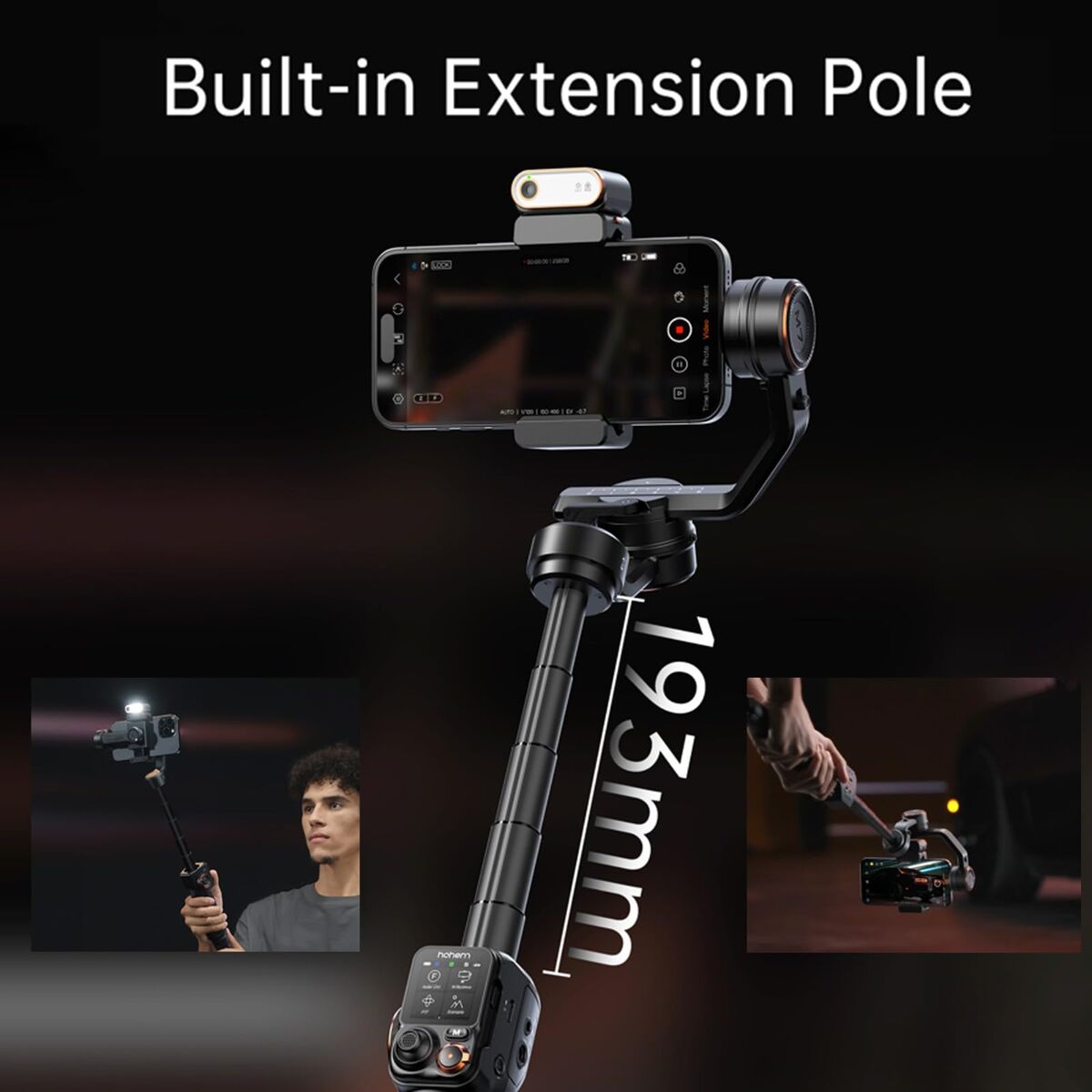Hohem Camera Stabiliser For Smartphone Hohem Hpg-M7