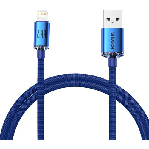 Baseus CAJY000003 Cable Connector Lightning 1,2M Blue — image 1