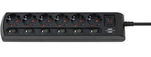 Brennenstuhl Power Strip 6VÍAS Conmutable Individualmente 1153110116 — image 1