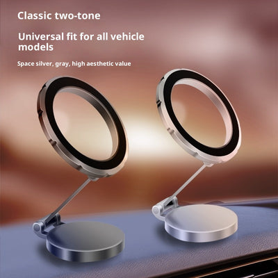 Alloy Magnetic Car Holder Collapsible Navigation Bracket