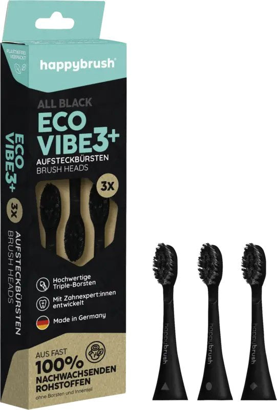 Happybrush Eco Vibe 3 Heads HAV3DEAB