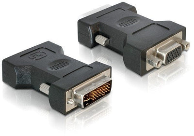 Delock Adapter DVI 24 + 5M - VGA H — image 1