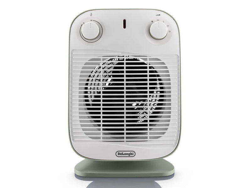 Delonghi HFS50B20.GR Indoor Green White 2000W Fan Eléctrico, Termoventiladores Green Fan Eléctrico, IP21, In
