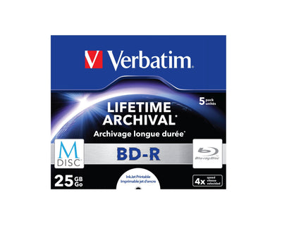 Verbatim M-disc 4X Bd-r 25GB 5 Pieces 43823 — image 1