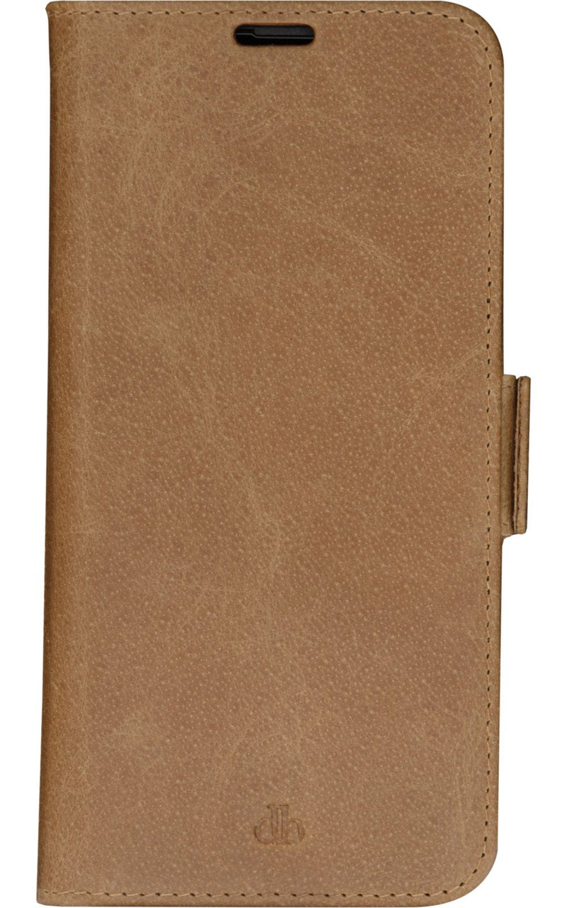 DBRAMANTE1928 Copenhagen Slim Case With Cover Phone Mobile Phone Leather Napa Brown Apple Iphone 14 Pro Max.