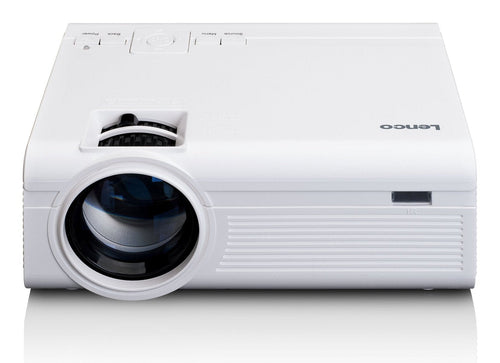 Lenco LPJ-280WH Videoproyector Projector Range Standard 2800 Lúmenes Ansi LCD 800X480 White — image 1