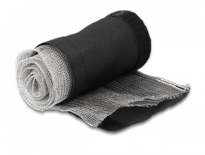 Delock Blindaje Emc Case Trenzada With Velcro 1M X 25MM Black