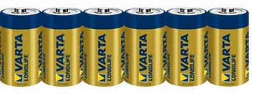 Varta Battery Longlife, Baby, C, LR14, 1.5V 6PCS — image 1