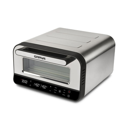 G3 Ferrari G10204 Fabricante Pizza And Hornos 1 Pizza(s) 1850W Black Silver — image 1