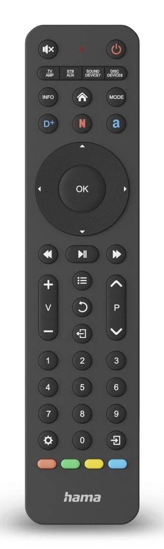 Hama TV Remote Universal 8EN1 C/Button App (new) — image 1