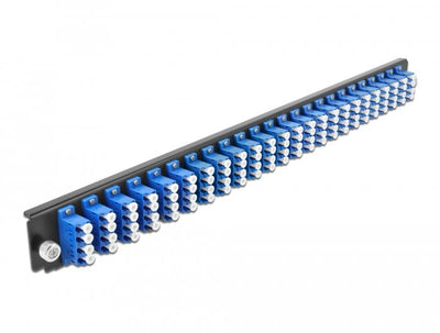 Delock Box Of Empalme Panel Front 24 Ports Lc Quad Blue 19? — image 1