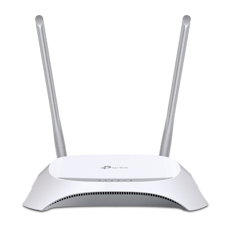 TP-Link Router Wireless 4G MR3420 300Mbps 2.4GHZ 2 Antenas 3DBI Wi-Fi 802.11N G B