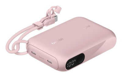 Belkin Powerbank With Display 20W 10.000MAH USB-C Pink BPB027HQPK — image 1