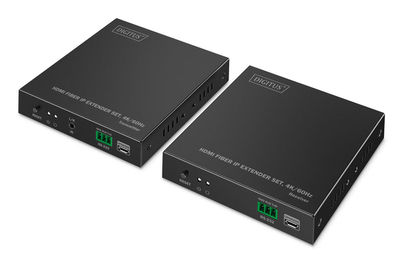 Digitus HDMI Fiber Extender Set 4K 60HZ 40 Km 300M Black