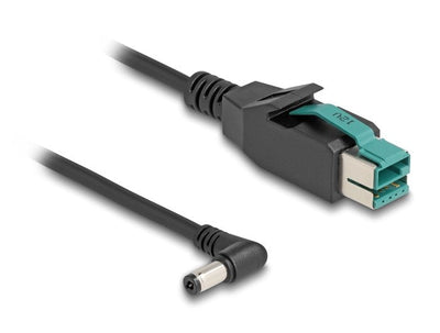 Delock 80013 Cable Poweredusb Male 12V a DC 5,5 X 2,1MM Male Sesgado 3M — image 1