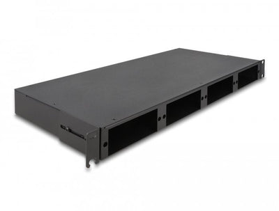 Delock Patch Panel 19 Lwl HD High Densidad) 1 U Black Casetes HD Or Paneles Adaptadores Lwl 66924 — image 1