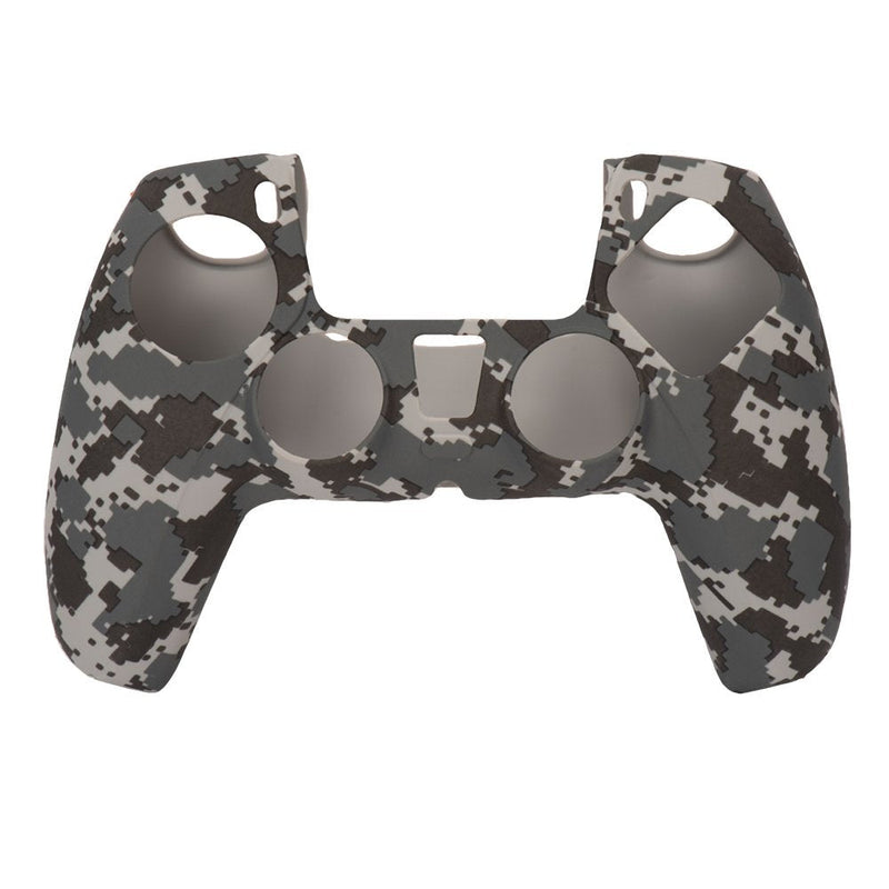 Case Silicone Fr-tec Custom Kit Digital Black Camo Controller PS5 Grey