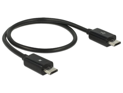 Delock Power Sharing Cable Micro Usb-b Male Micro Usb-b Male Otg — image 1