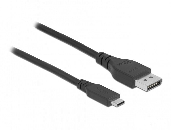 Delock Cable Bidireccional USB Type-c a DisplayPort 8K 60 HZ 0,5M