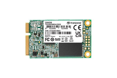 Transcend SSD 256GB Msata SATA3 3DTL Read WRITE:560 500 — image 1