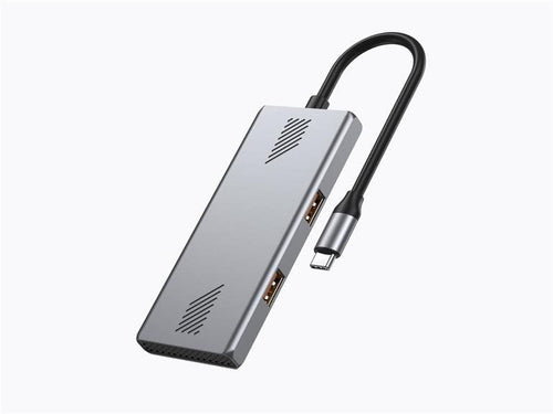 Gembird 4-PORT a + C USB 3.2 Gen 2 Type-c Hub — image 1