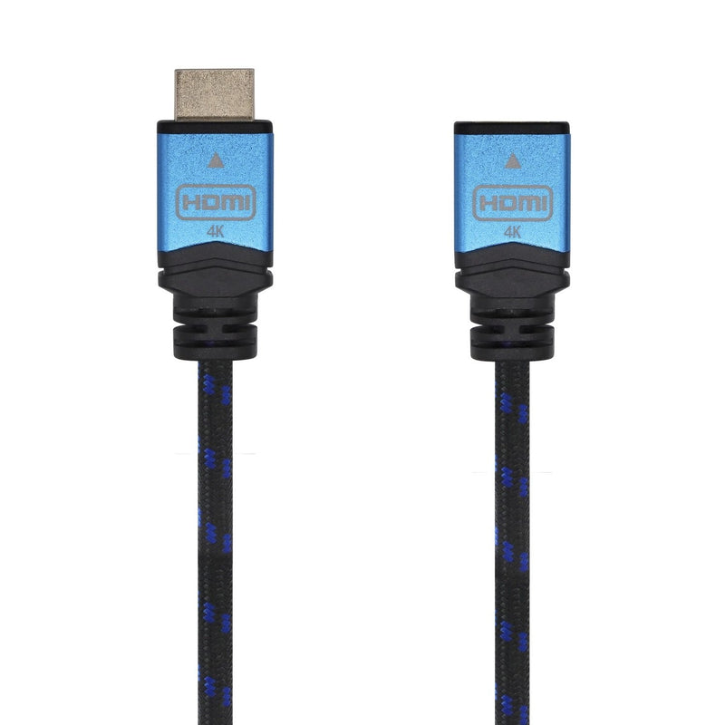 Aisens HDMI Cable V2.0 Prolongador Premium High Speed / Hec 4K@60HZ 18Gbps - a/m-a/H - 3.0M - Black