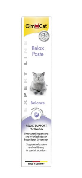 Gimcat Expert Line Relax Pasta - Snack Gatos Funcional Que Favorece Relajación And Wellbeing Gato - 1 Tubo (1  — image 1