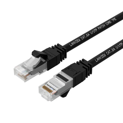 Lanview LV-SFTP6A10B Network Cable Black 10M S/FTP (s-STP) — image 1