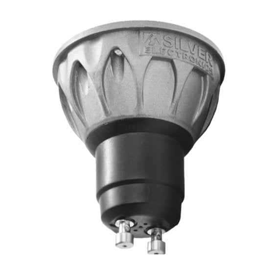 Bulb LED Evo Silver Electronic Dicroica 8W80W - GU10 - 4000K - 38 - 690LM - Light Neutra Natural - a +