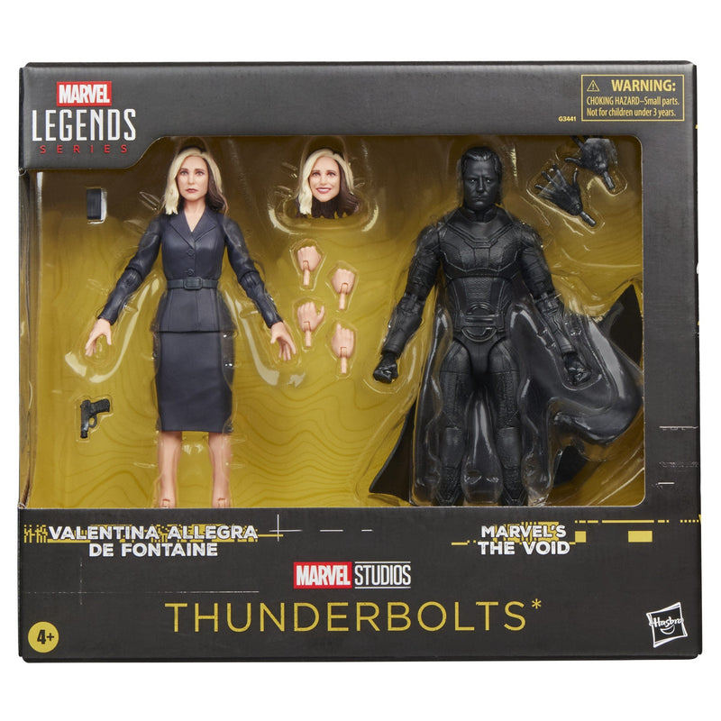 Set 2 Figuras Valentina Allegra Fontaine & Marvels The Void Thunderbolts Marvel 15CM