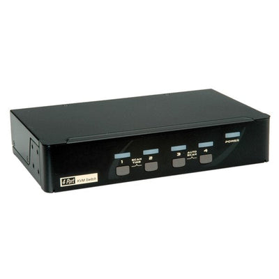 Roline DisplayPort USB 2.0 KVM Switch, 1 User - 4 PC — image 1