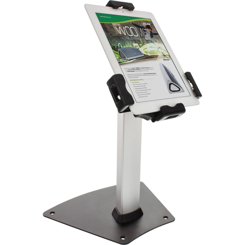Inline Stand Desktop Tablet Aluminium Bloqueable Uso Universal 7,9 - 10,1