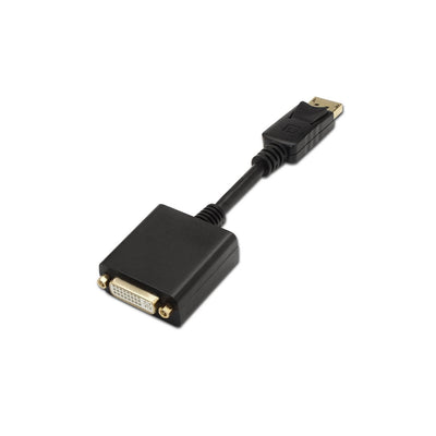 Aisens Converter DisplayPort a DVI Single Link - DP/M-DVI/H - 15CM - Black — image 1