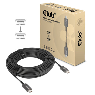 CLUB3D Cable Optico HDMI a - a 2.1 4K120HZ UHD 20M Retail — image 1