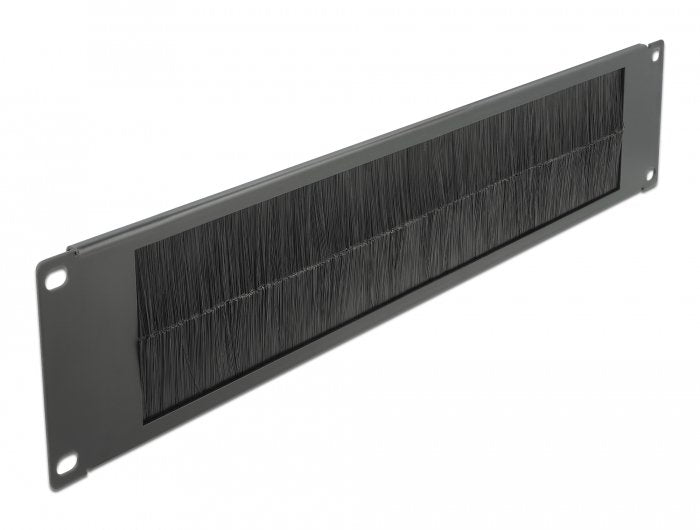 Delock Strip Brush Administración Cables 19 2U Black