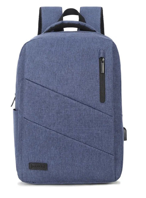Subblim Backpack City Backpack Laptops Up To 15.6'/ Port USB/ Blue — image 1