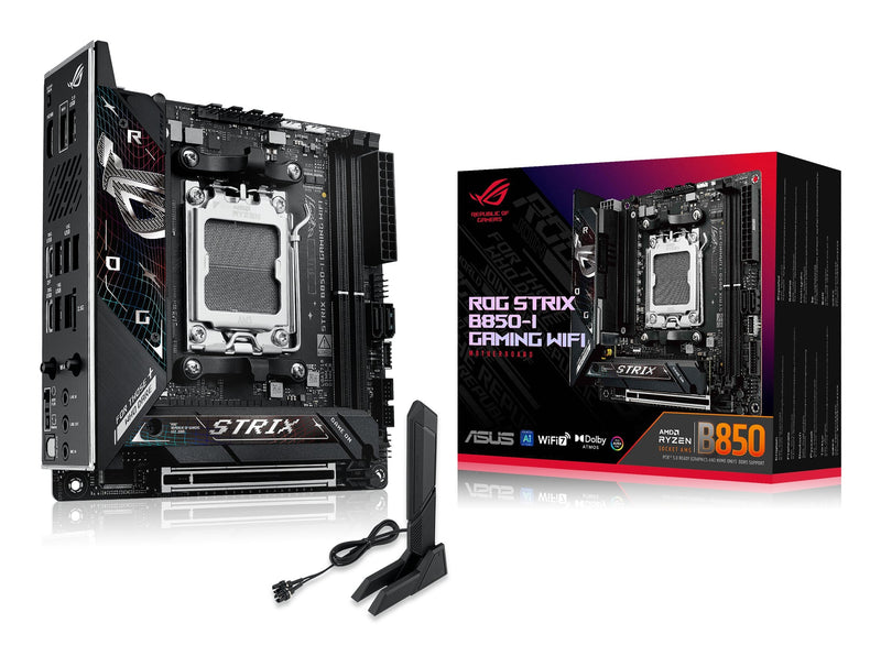 ASUS Motherboard Rog Strix B850-I Gaming Wi-Fi Pci- And X16 GEN5, M.2 GEN5