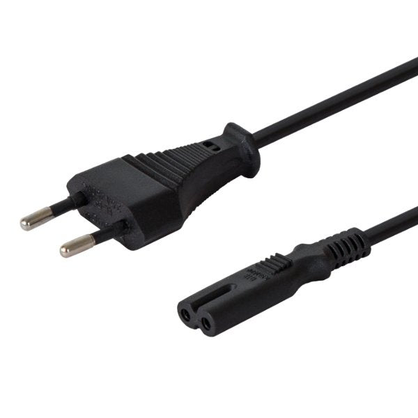 Savio CL-105 Cable Power Euro 8 3M Black