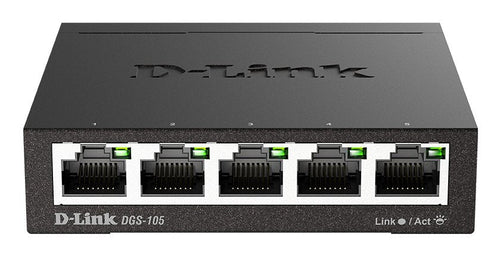 D-link Switch 5 Ports Gigabit 10/100/1000Mbps DGS-105 — image 1