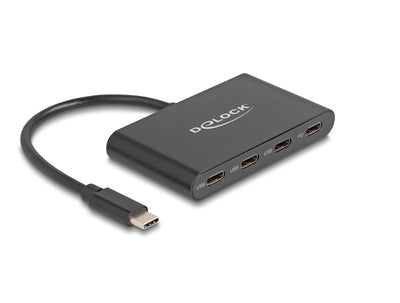 Delock USB 3.2 Gen 1 USB Type-c Hub With 3 X USB Type-c Female + — image 1