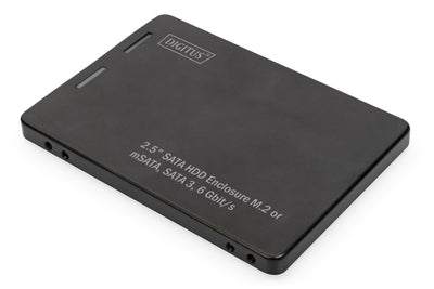 Digitus DA-71118 Box External Hard Drive 2.5 External Enclosure Unit Estado Sólido (SSD) Black — image 1
