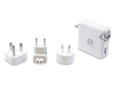 Conceptronic Kit Travel Charger Universal Includes Charger USB a Car And Wall USB 5V 2A — image 1