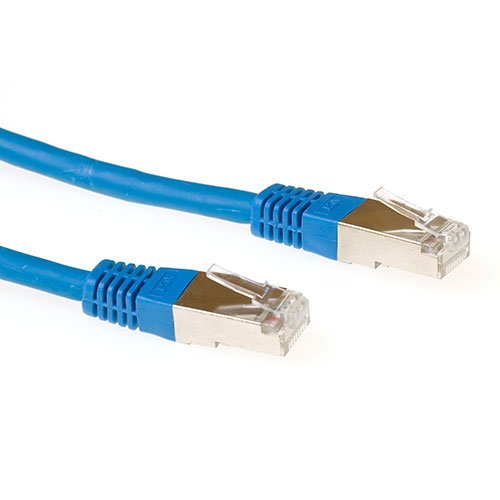 Blue 10 Meter Lszh SFTP CAT.6A Patch Cable With RJ45 Connectors
