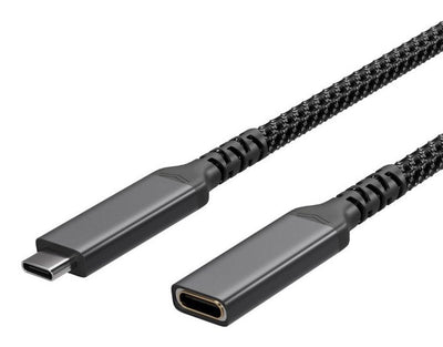 USB-C Verlängerungscable USB-C Hchse 3.2 Pd Textil 0,5M — image 1