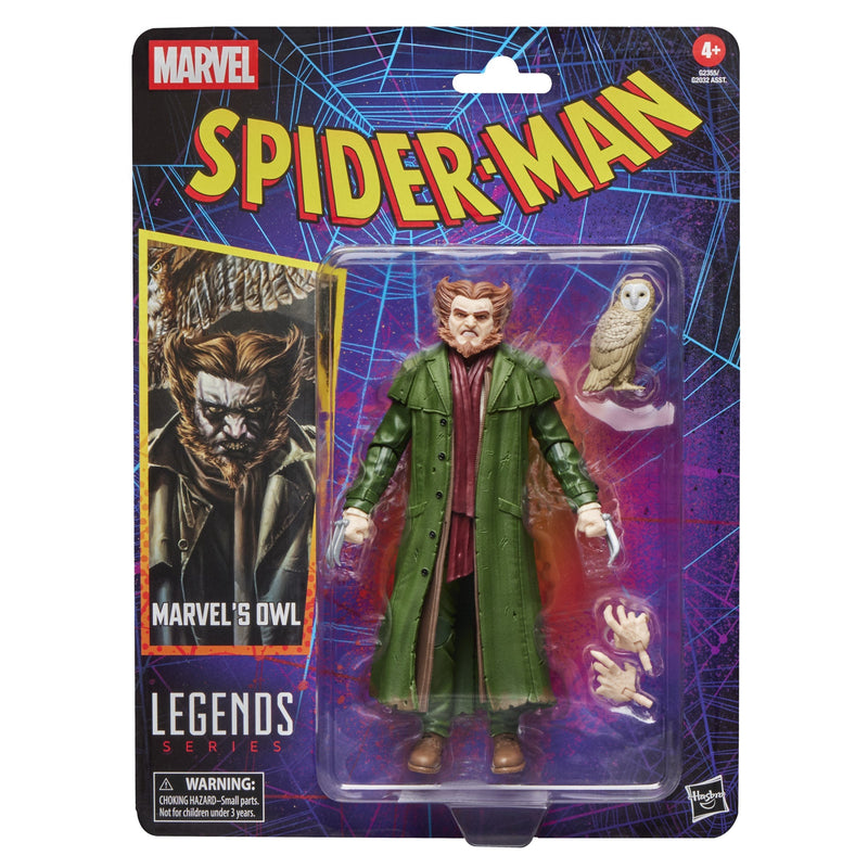 Figura Owl Spider-man Marvel Legends Series 15CM